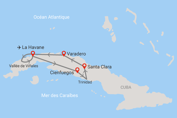 Combiné circuit et hôtel Perle des Caraïbes en privatif et extension au Framissima Evasion Sol Palmeras la_havane Cuba