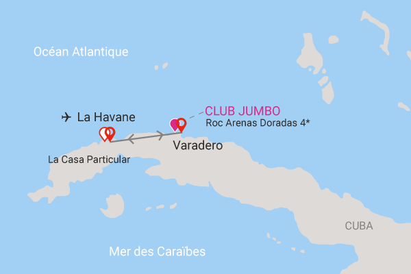 Combiné hôtels Rythme Havanais et sables de Varadero la_havane Cuba