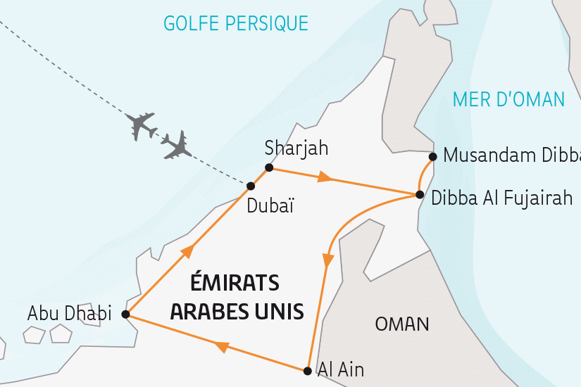 Circuit Emirats Arabes Unis, Pays de l'or noir dubai Dubai et les Emirats