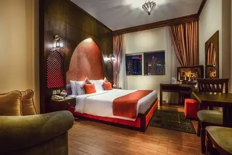 Chambre - Hôtel First Central Suites 4* Dubai Dubai et les Emirats