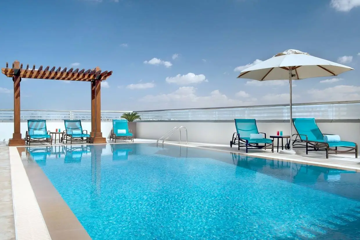 Piscine - Hôtel Hilton Garden Inn Al Muraqabat 4* Dubai Dubai et les Emirats