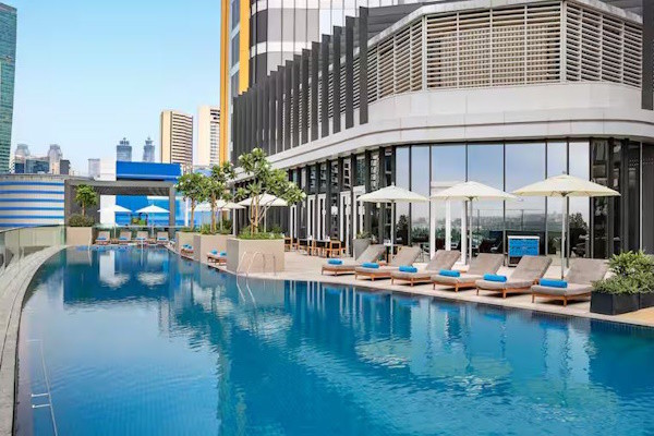 Dubai et les Emirats : Hôtel Hilton Garden Inn Dubaï Business Bay