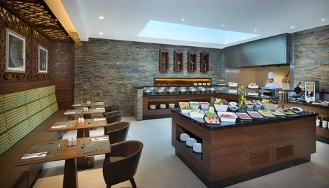 Restaurant - Hilton Garden Inn Al Muraqabat