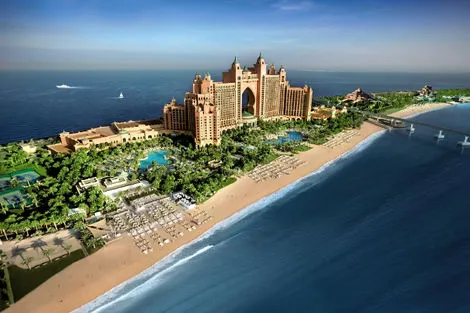 Vue panoramique - Hôtel Atlantis The Palm 5* Dubai Dubai et les Emirats