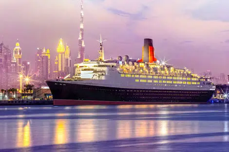 Dubai et les Emirats : Hôtel Queen Elizabeth 2 Hotel
