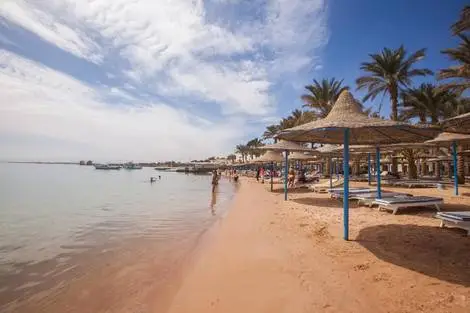 Plage - Hôtel Marlin Inn Azur Resort 4* Hurghada Egypte
