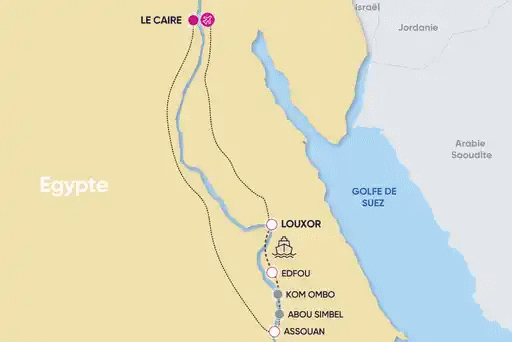 Combiné croisière et hôtel Combiné Bastet 5* (3 nuits au Caire, 1 nuit à Assouan et 3 nuits de croisière avec visites) le_caire Egypte