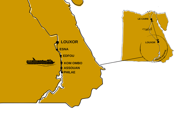 Combiné croisière et hôtel Des Pyramides du Caire aux Mystères du Nil en Dahabeya le_caire Egypte