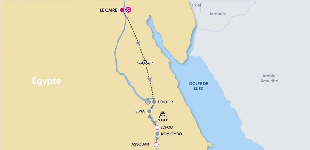 Combiné croisière et hôtel Perles du Nil 5* avec visites & Grand musée du Caire le_caire Egypte