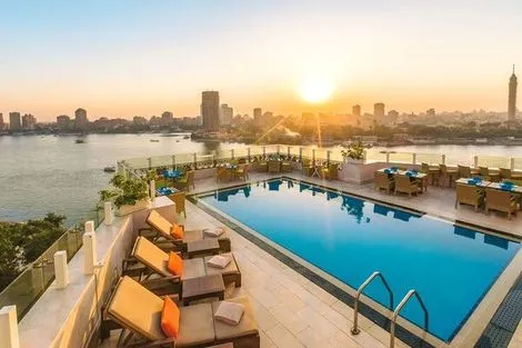 Piscine - Hôtel Kempinski Nile 5* Le Caire Egypte