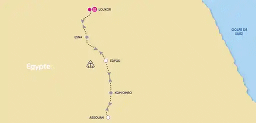 Ôclub Croisière sur le Nil avec visites incluses louxor Egypte