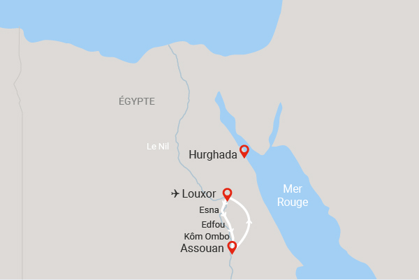 Croisière Gloire des Pharaons à bord du Framissima Caprice louxor Egypte