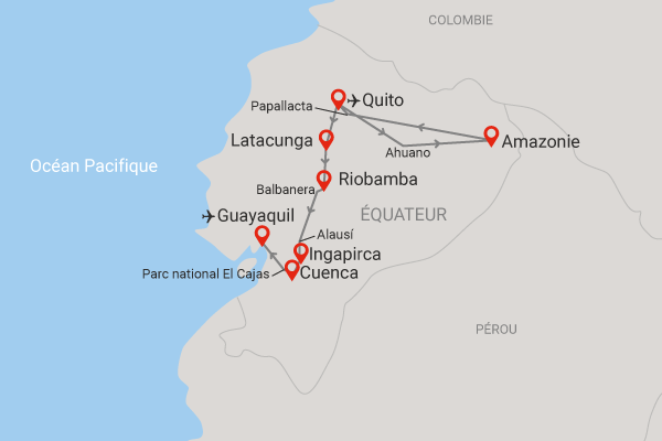 Circuit L'Équateur entre nature et authenticité + pré-tour Amazonie (maximum 16 participants) quito Equateur