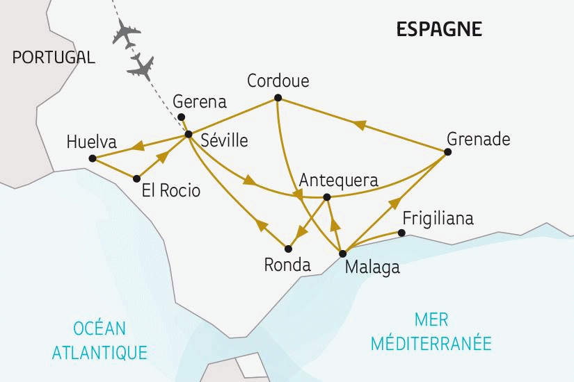 Circuit Les Trésors d'Andalousie seville Espagne