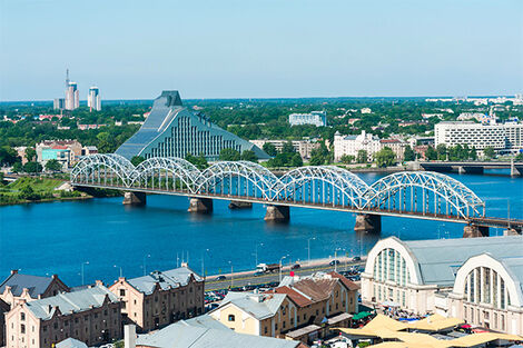 Daugava, Riga