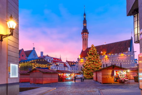Circuit Week-end marchés de Noël à Tallinn tallinn Estonie