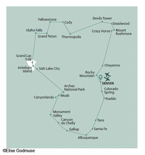 Circuit Immersion dans les Rocheuses - 12 personnes maximum denver Etats-Unis