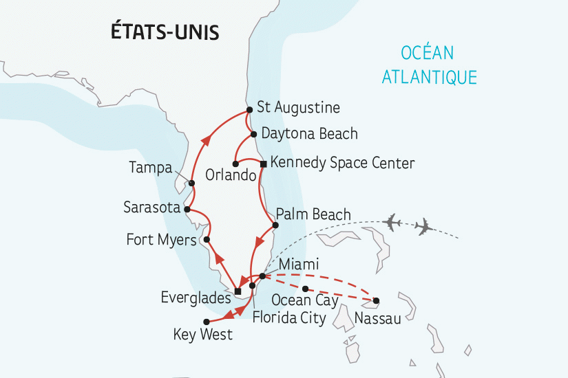 Combiné croisière et hôtel La Floride et Croisière aux Bahamas miami Etats-Unis