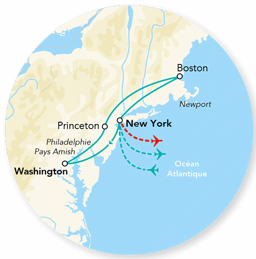 Circuit Splendeurs de l'Est des USA new_york Etats-Unis