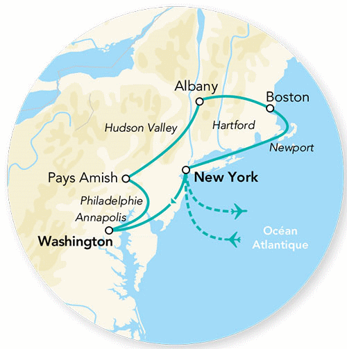 Circuit Splendeurs de l'Est des USA & Extension New York - Manhattan new_york Etats-Unis