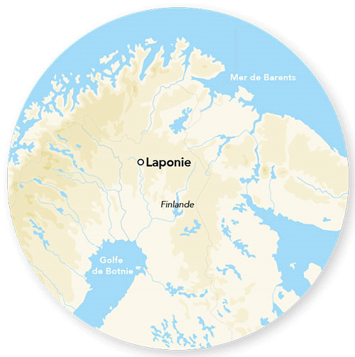 Circuit Splendeurs de la Laponie Finlandaise kittila Finlande