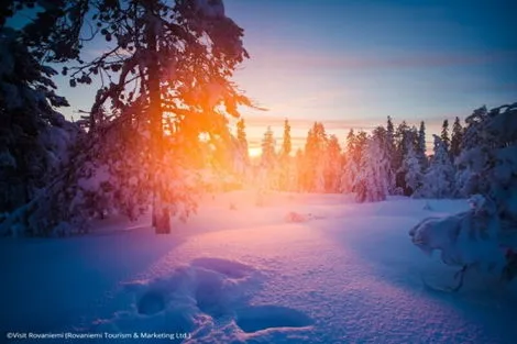 Circuit Aurores Boréales et Igloo rovaniemi Finlande