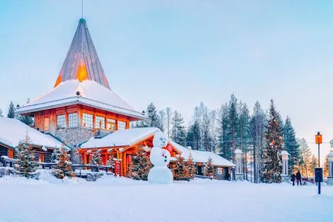 Circuit A la recherche du Père Noël en famille rovaniemi Finlande