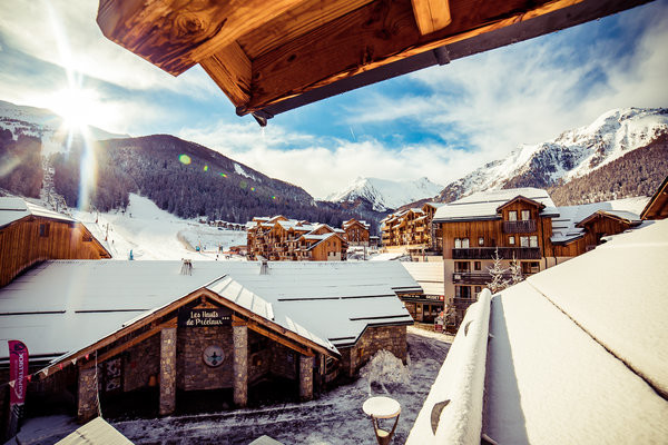 Facade - Résidence hôtelière Les Hauts de Préclaux Les Orres France Alpes