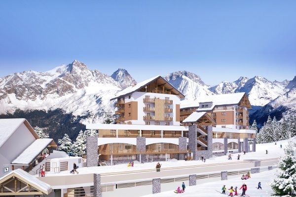 Facade - Village Vacances Village Club du Soleil Oz-en-Oisans Oz En Oisans France Alpes