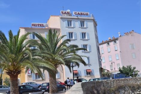 Facade - Hôtel San Carlu Citadelle (sans transport) 3* Ajaccio France Corse
