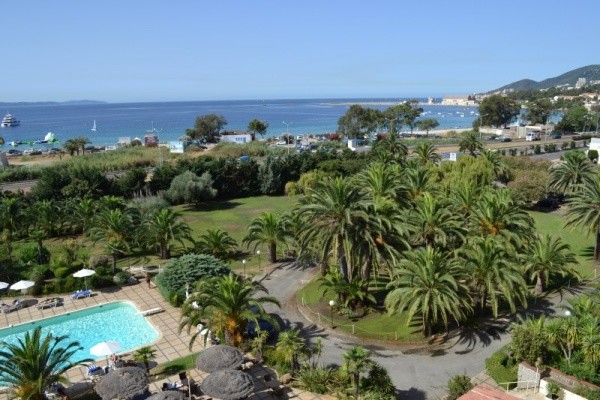 Vue panoramique - Hôtel Campo Dell'Oro 4* Ajaccio France Corse