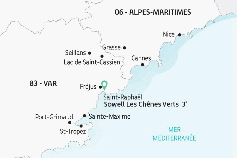 Circuit La Côte d'Azur valence France Rhone-Alpes