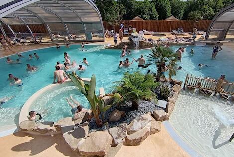 Flower Camping La Hallerais aucaleuc France
