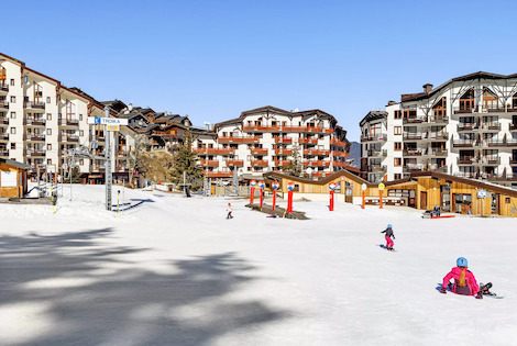 Résidence locative Pierre & Vacances Le Britania courchevel France