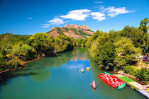Village Camping Les Pêcheurs roquebrunesurargens France
