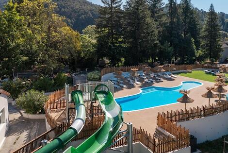 Camping du Château de l'Hom saumane France