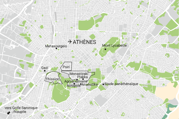 Circuit Athènes, entre icônes antiques et art urbain athenes Grece