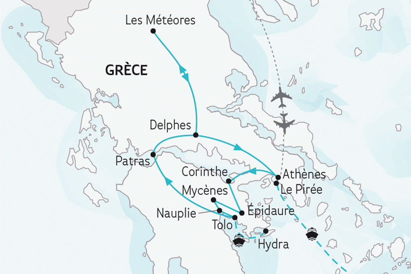 Circuit Le Grand Tour de Grèce athenes Grece