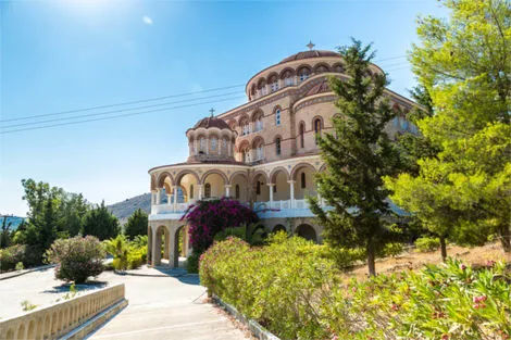 Circuit Échappée depuis l'île d'Eubée depuis le Club Héliades Radisson Paradise Beach Resort Eretria athenes Grece