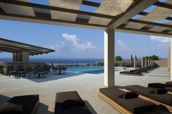 Piscine - Hôtel EverEden Beach Resort 4* Athenes Grece