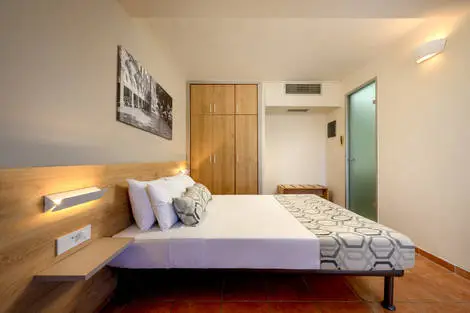 Bungalow vue jardin - Chambre