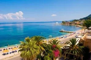 Grece-Corfou, Hôtel Potamaki Beach 3*