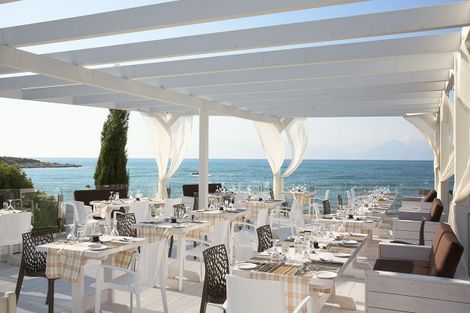 Restaurant - Hôtel Le Mareblue Beach 4* Corfou Grece