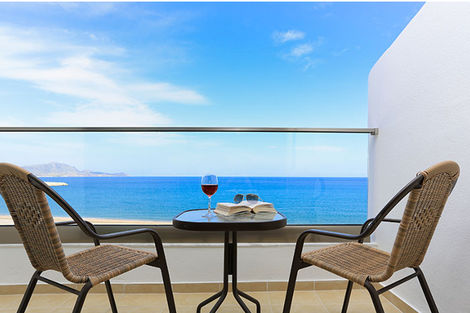 Terrasse - Hôtel TUI Sensimar Lindos Bay Resort & Spa 4* Rhodes Grece