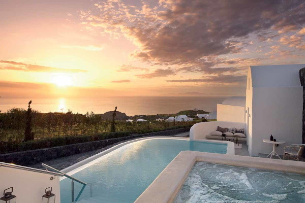 Grece : Hôtel Adult Only (+12) - Santo Pure Oia Suites & Villas