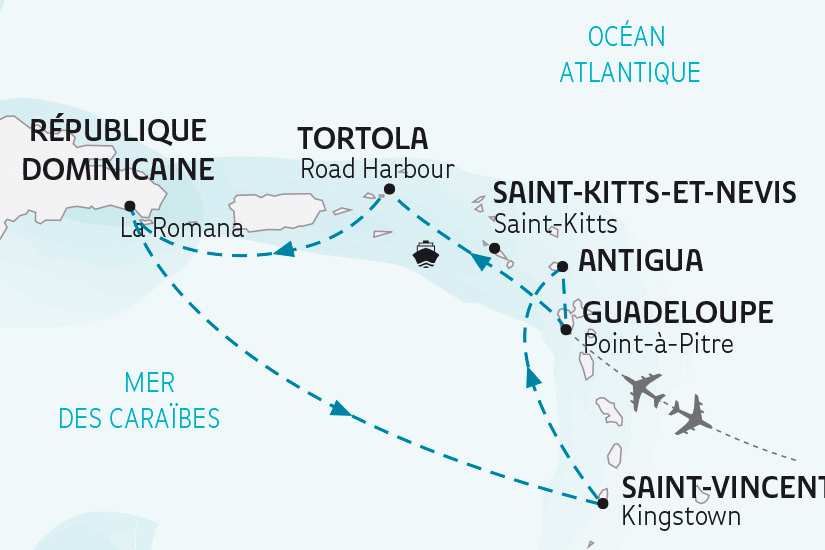 La Croisière des Bretons 2027 - Sous le soleil des Petites Antilles pointe_a_pitre Guadeloupe