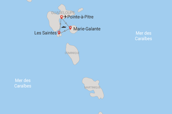 Autotour Les îles de Guadeloupe en liberté pointe_a_pitre Guadeloupe