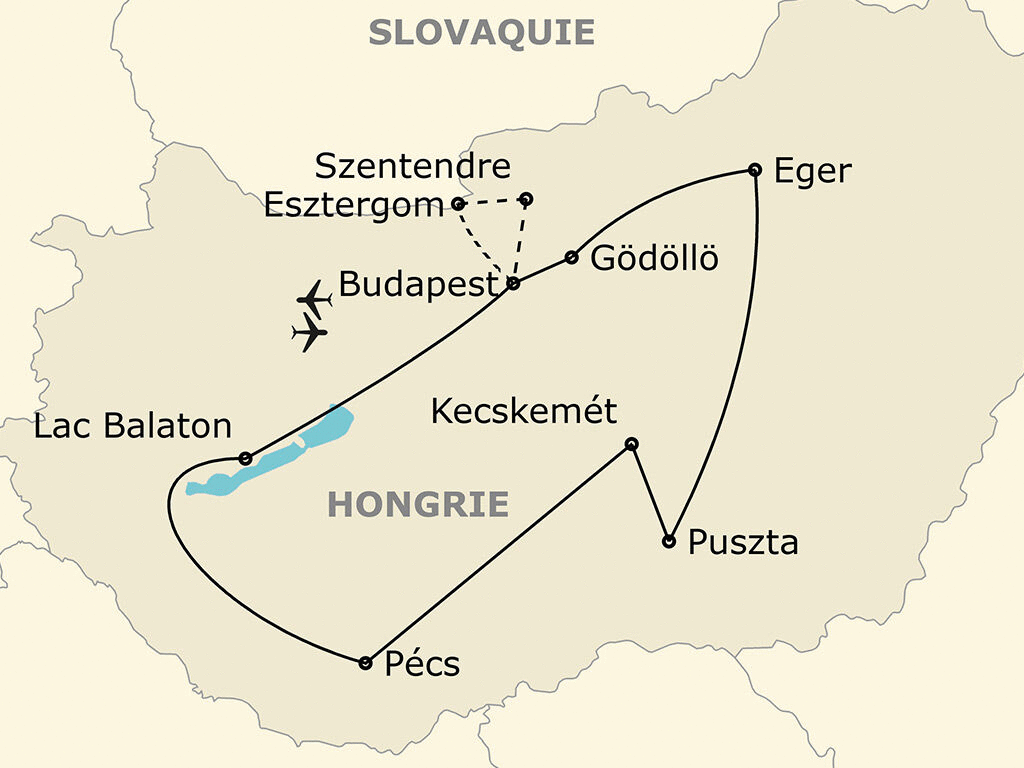 Circuit Grand tour de Hongrie budapest Hongrie