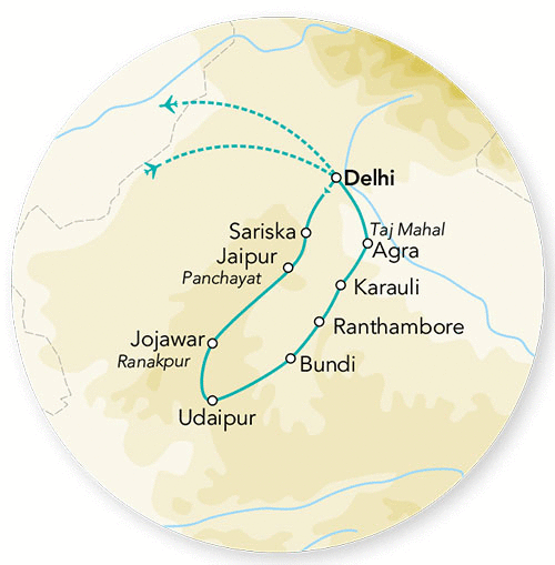 Circuit Immersion au Rajasthan - Limité à 12 pers. delhi Inde