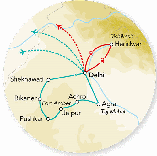 Circuit Splendeurs de l'Inde du Nord 2023 delhi Inde
